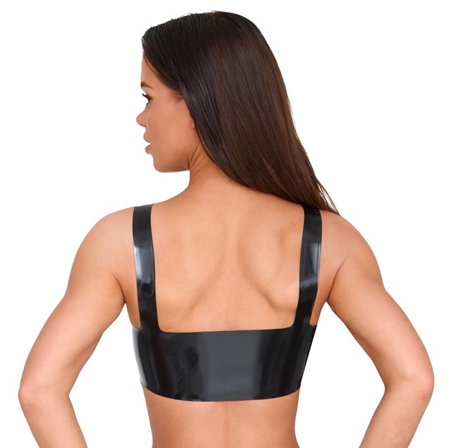 Latex Nipple-free Bra Top
