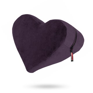 Heart Wedge Sex Pillow - Plum