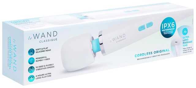 Le Wand Classique Rechargeable White