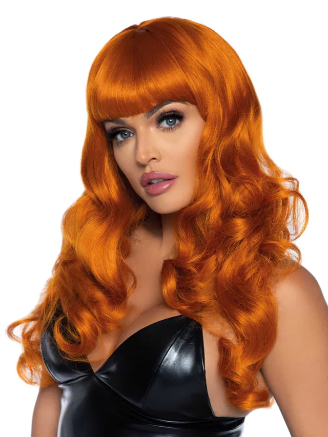 Misfit Long Wavy Wig Ginger