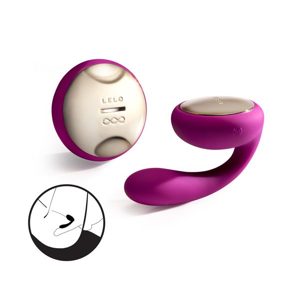 IDA Deep Rose - Fjernbetjent Par Vibrator - TESTVINDER