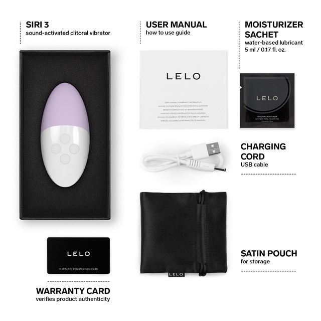 LELO Siri 3 Calm Lavender