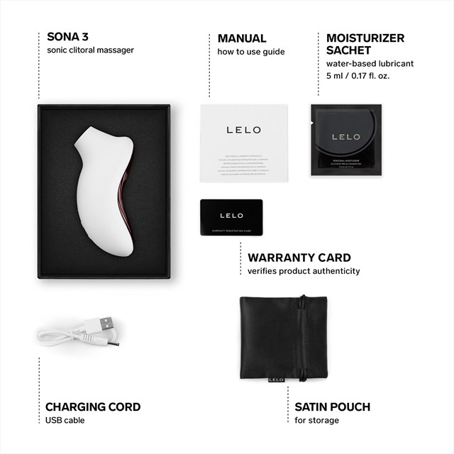 LELO SONA 3 WHITE