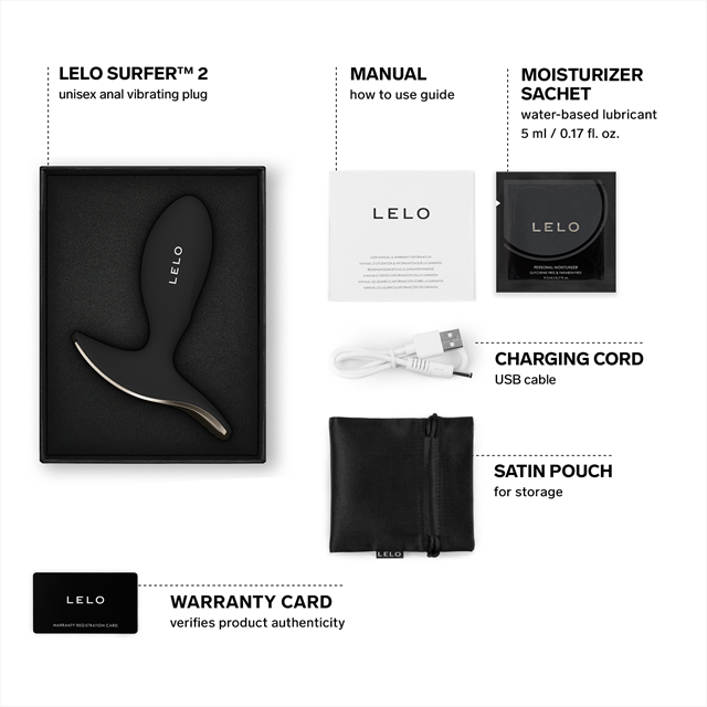 LELO Surfer 2 Black