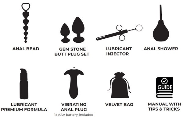 Let’s Go Anal Pleasure Box for Anal Lovers