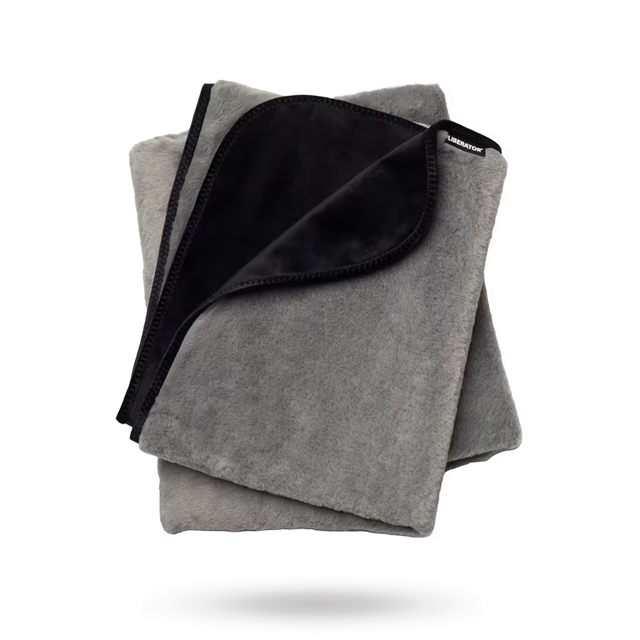 Liberator Faux Fur Fascinator Grey