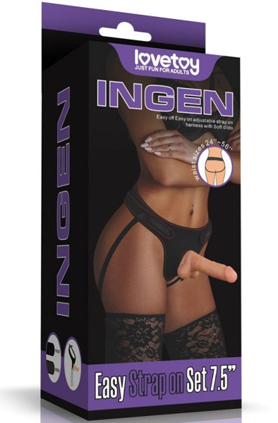 Easy Strapon Set 20 cm