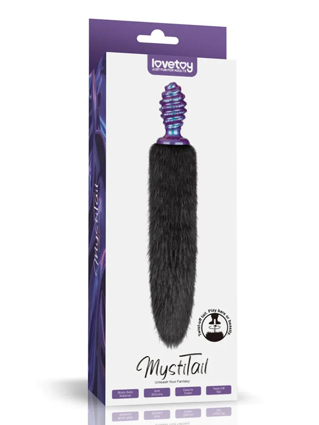 MystiTail Anal Plug With Tail 11 cm