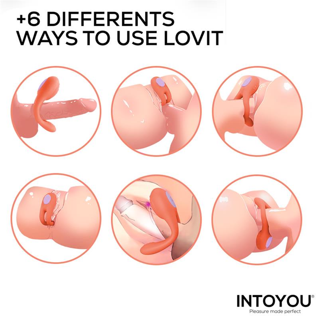 Lovit Vibrating Couple Toy Flexible With Remote