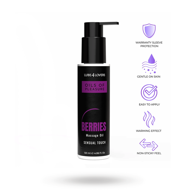 Oils of Pleasure – Berries Massage Oil 120 ml