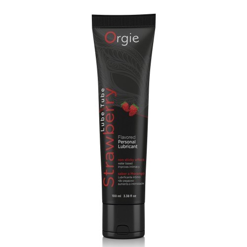 LUBE TUBE STRAWBERRY 100 ml