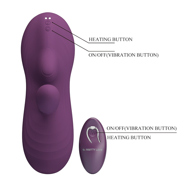 Luka Heating & Vibrating Love Pad