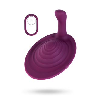 Dual Motors Silicone Massaging Pad Purple