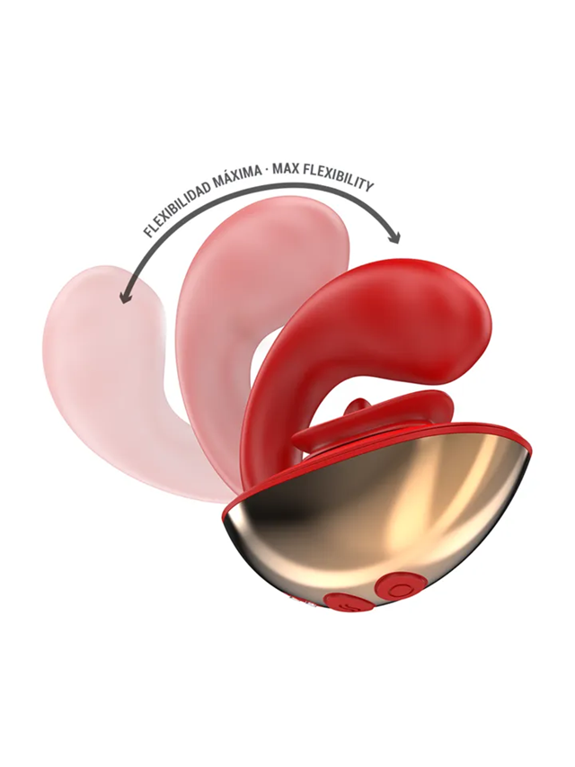 Mariah 10 Vibrations & Stimulator In U Shape