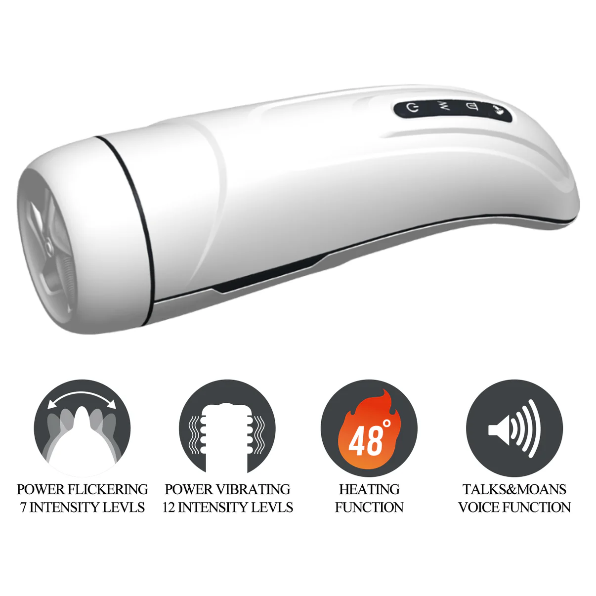 Marissa Vibrating & Licking Masturbator