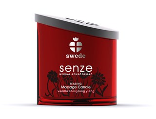 Senze Teasing Massagelys - Vanilla Chili Ylang Ylang