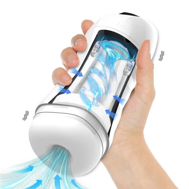 Max Cup Masturbator Vibration & Suction White