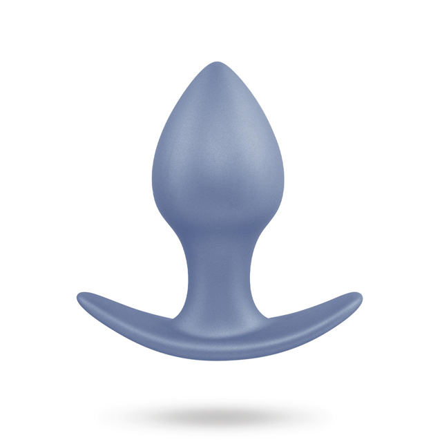 Metallic Glam Silicone Anal Plug 6.4 cm