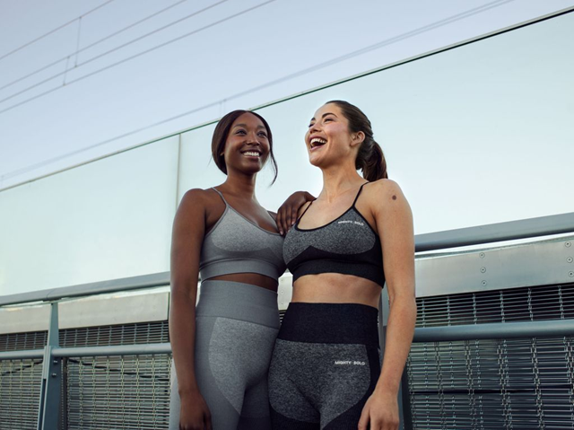 Mighty Solo Strength+ Grey Leggings