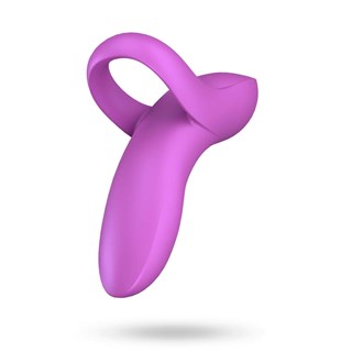 Satisfyer Bold Lover Finger Vibrator - Pink