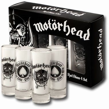 Motörhead Shotglas 4-Pak