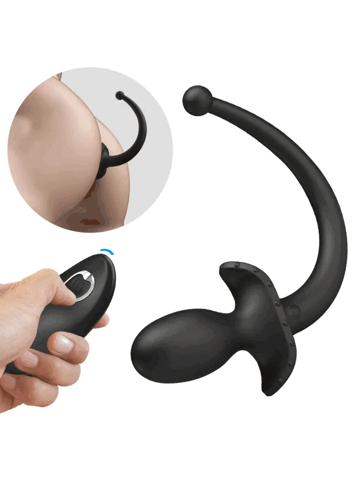 Mr. Play Remote Control Vibrating Butt Plug Tail