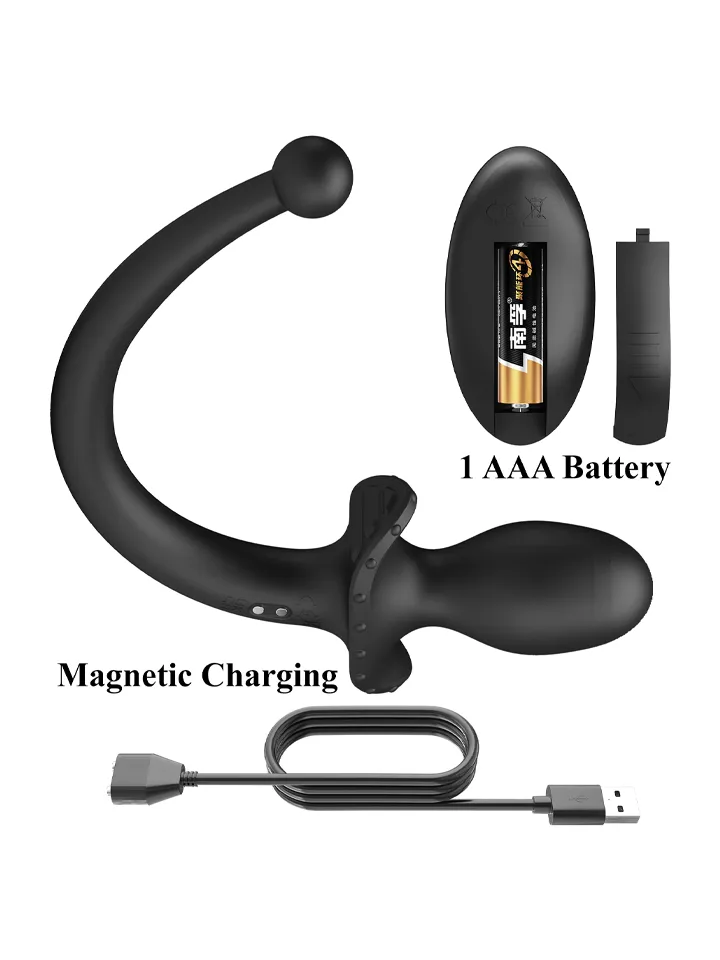 Mr. Play Remote Control Vibrating Butt Plug Tail