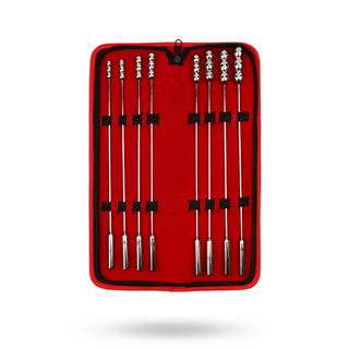 Mr. Steel Rosebud Urethral Sounds 8 Stk