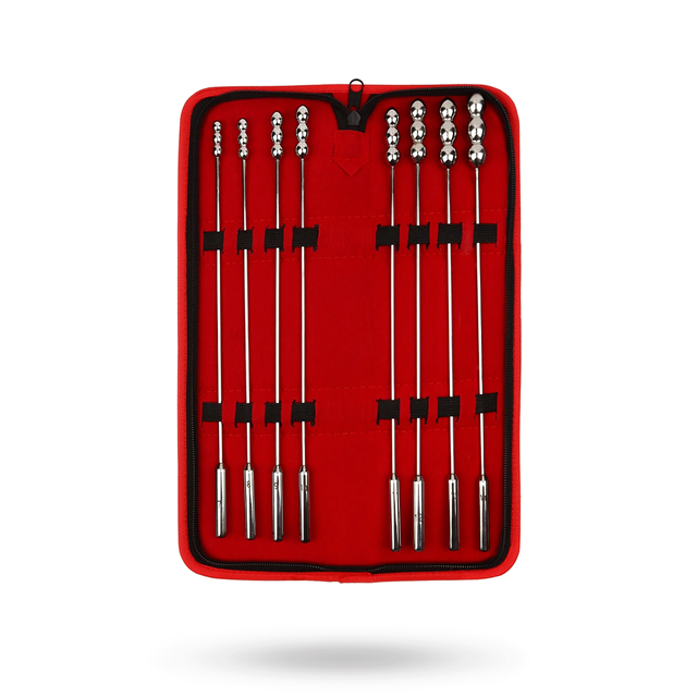 Mr. Steel Rosebud Urethral Sounds 8 stk