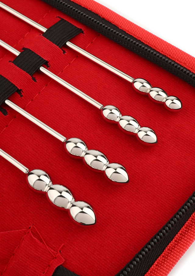 Mr. Steel Rosebud Urethral Sounds 8 stk