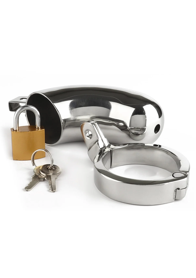 Mr. Steel The Brig Male Chastity Device