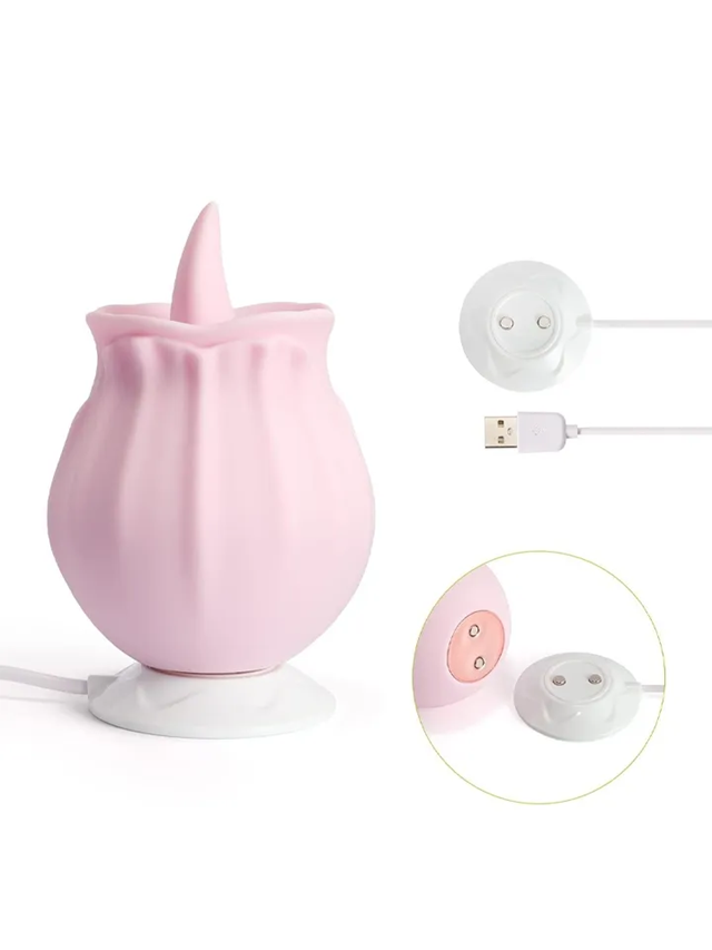 Nectar Clit Licking Rose Vibrator