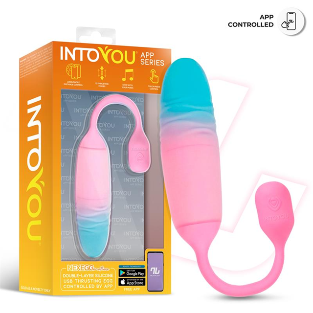 NexEgg Motion Vibrating Egg With Thrusting App