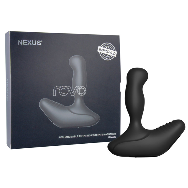 Nexus Revo Rotating Prostate Vibrator Black