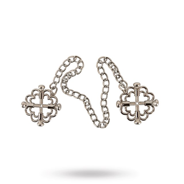 Nipple Jewellery with Metal Chain