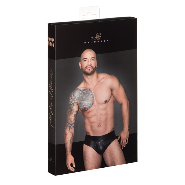 H065 Shorts With Continuous Zipper