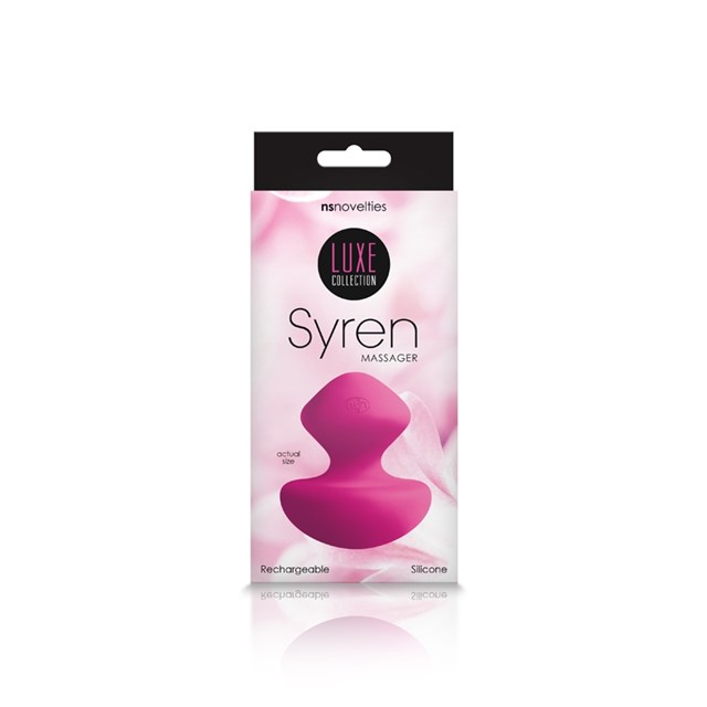 Lyxe Syren - Pink Genopladelig Massagevibrator