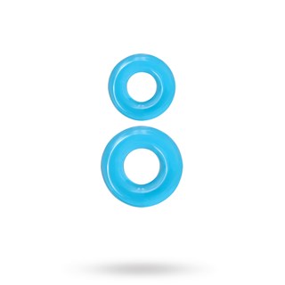 Blue Double Stack - Penisringe