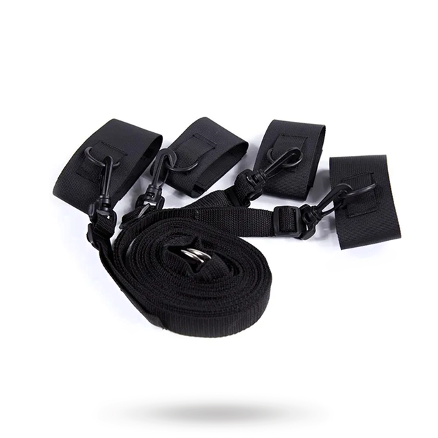 Nylon Velcro Bed Restraints With Plastic Hook