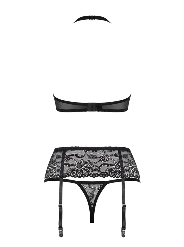 838 - Sort Lingerie-Sæt