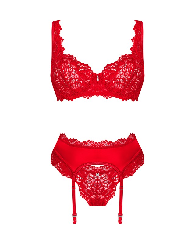 Amor Cherris 3-pcs Set Red