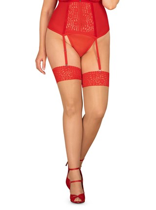 Blossmina - Røde Stockings