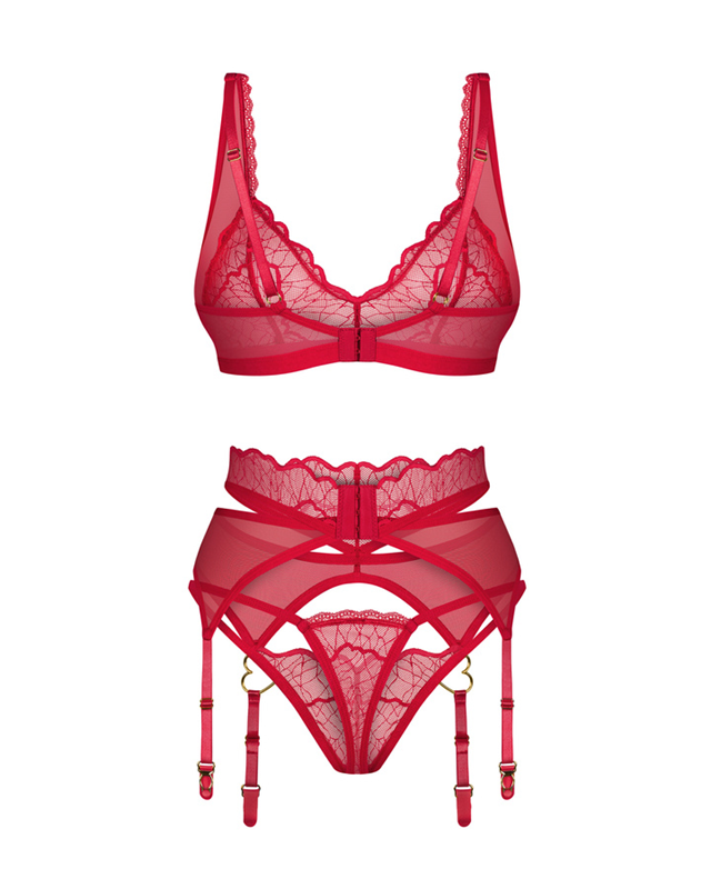 Cupide Desir 3-pcs Set Red