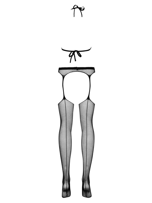 N108 - Sort Bodystocking