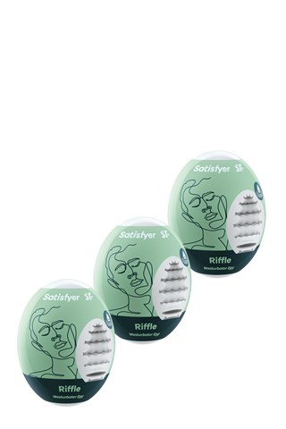 Onani-æg Riffle 3-pak