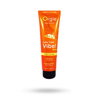 Orgie Lube Tube Vibe! - Medium - Piña Colada - 100 Ml