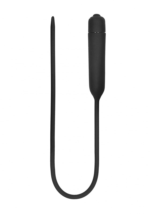 Urethral Sounding Ekstra Lang Silikone Vibrerende Bullet Plug