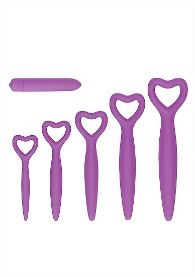 Silicone Vaginal Dilator-sæt - Lilla