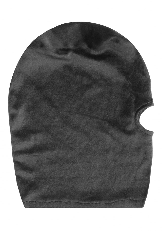 Velvet & Velcro Maske med Mundåbning