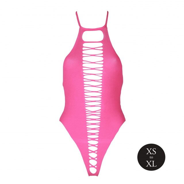 Pink Body med Halterneck